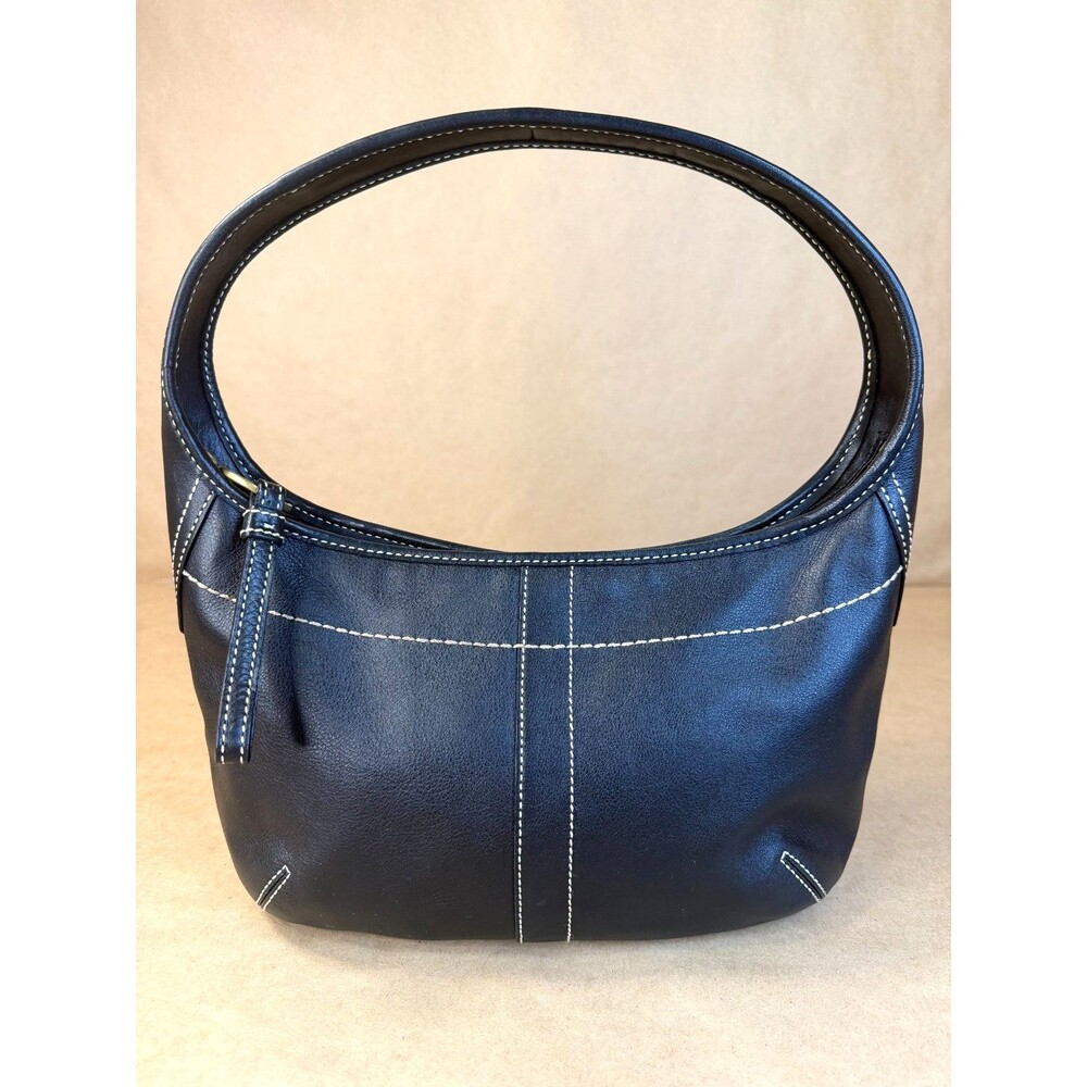 COACH 11282 Mini Ergo Hobo Shoulder Bag Black Leather Rare Y2K - VINTAGE